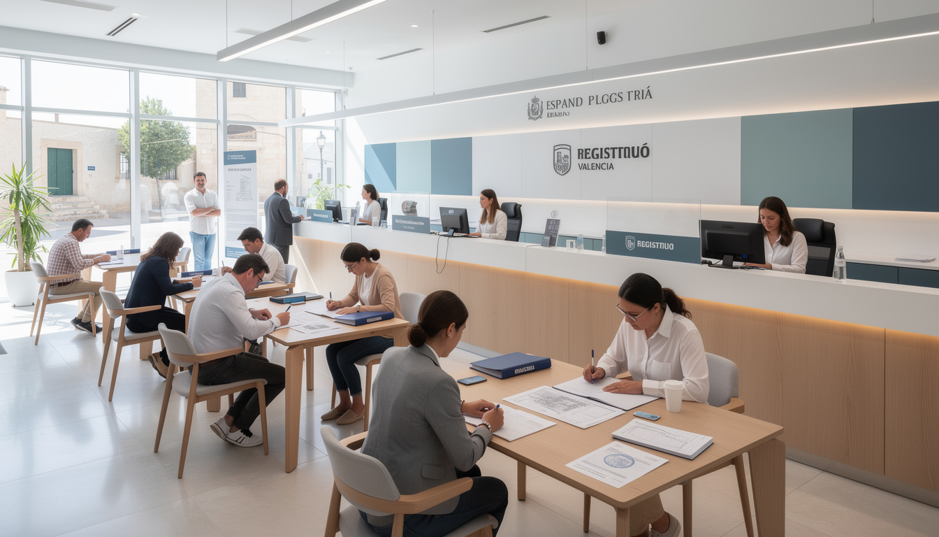 descubre los pasos y requisitos esenciales para realizar el registro de la propiedad en valencia en 2026. guía práctica para propietarios y compradores.