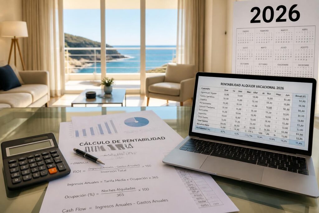 descubre cómo calcular la rentabilidad del alquiler vacacional en 2026 y maximiza tus beneficios con nuestras estrategias y consejos prácticos.
